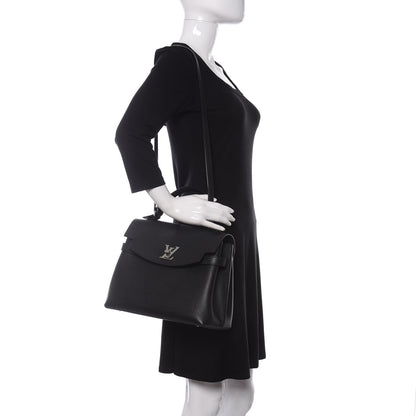 Louis Vuitton Soft Calfskin Lockme Ever Black 2 of 11
