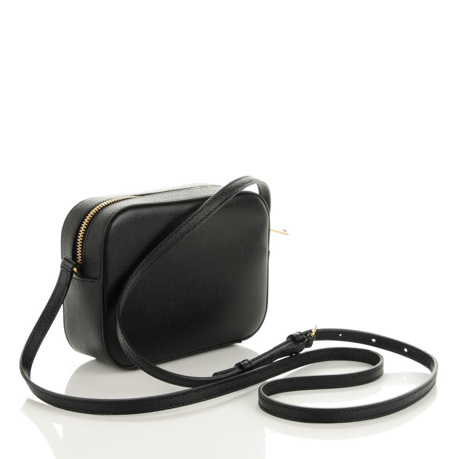 Saint Laurent Grain De Poudre Small Classic Monogram Camera Bag Black 3 of 7