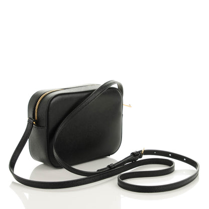 Saint Laurent Grain De Poudre Small Classic Monogram Camera Bag Black 3 of 7
