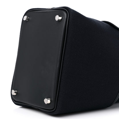 Hermes Toile Goeland Swift Cargo Picotin Lock 18 Caban Black 9 of 10