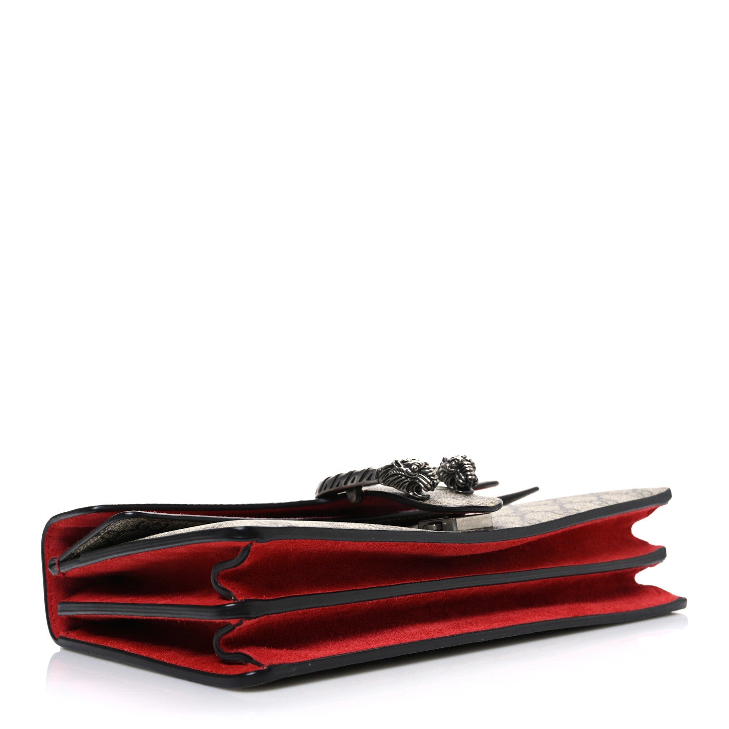 Gucci GG Supreme Monogram Small Dionysus Shoulder Bag Red 4 of 11
