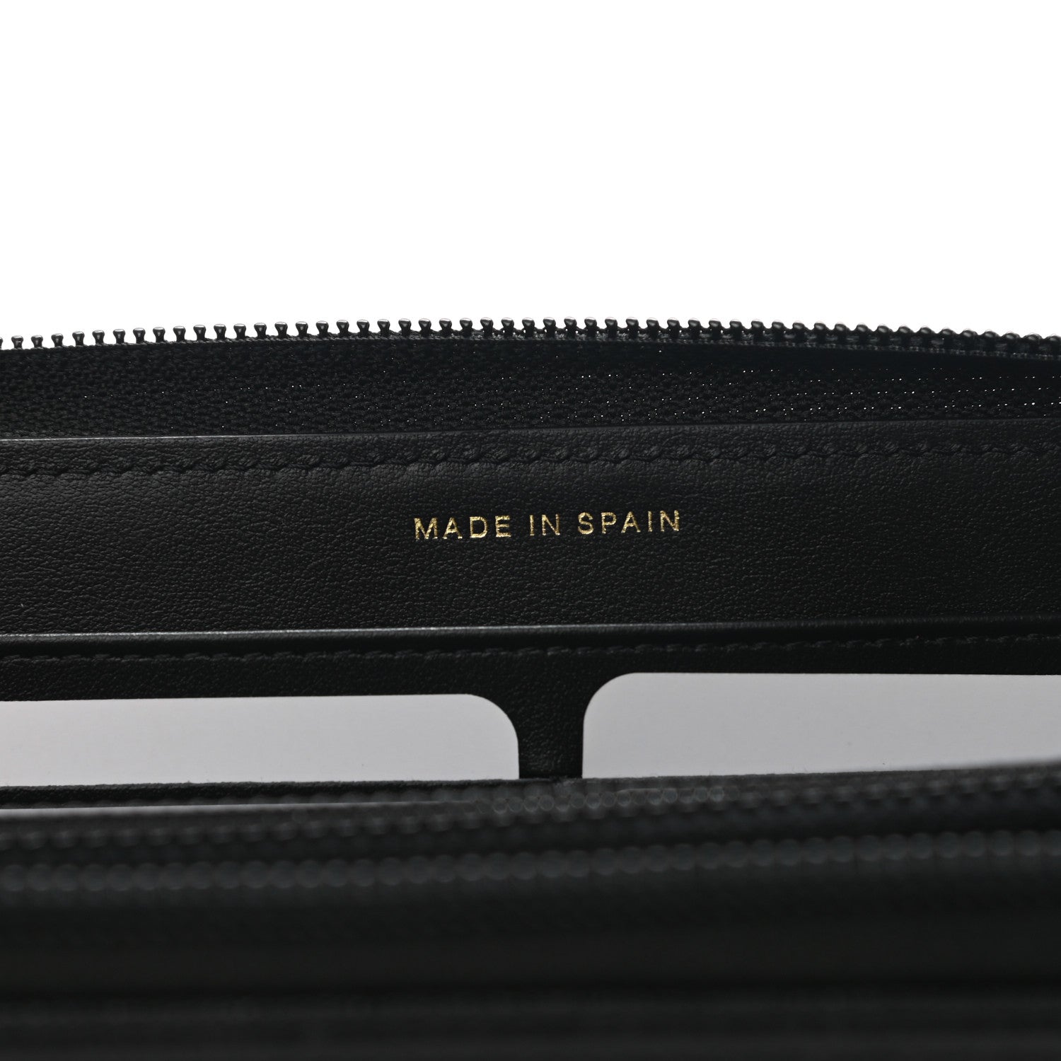Chanel Caviar Quilted Boy Long Zip Around Wallet Black 7 of 9