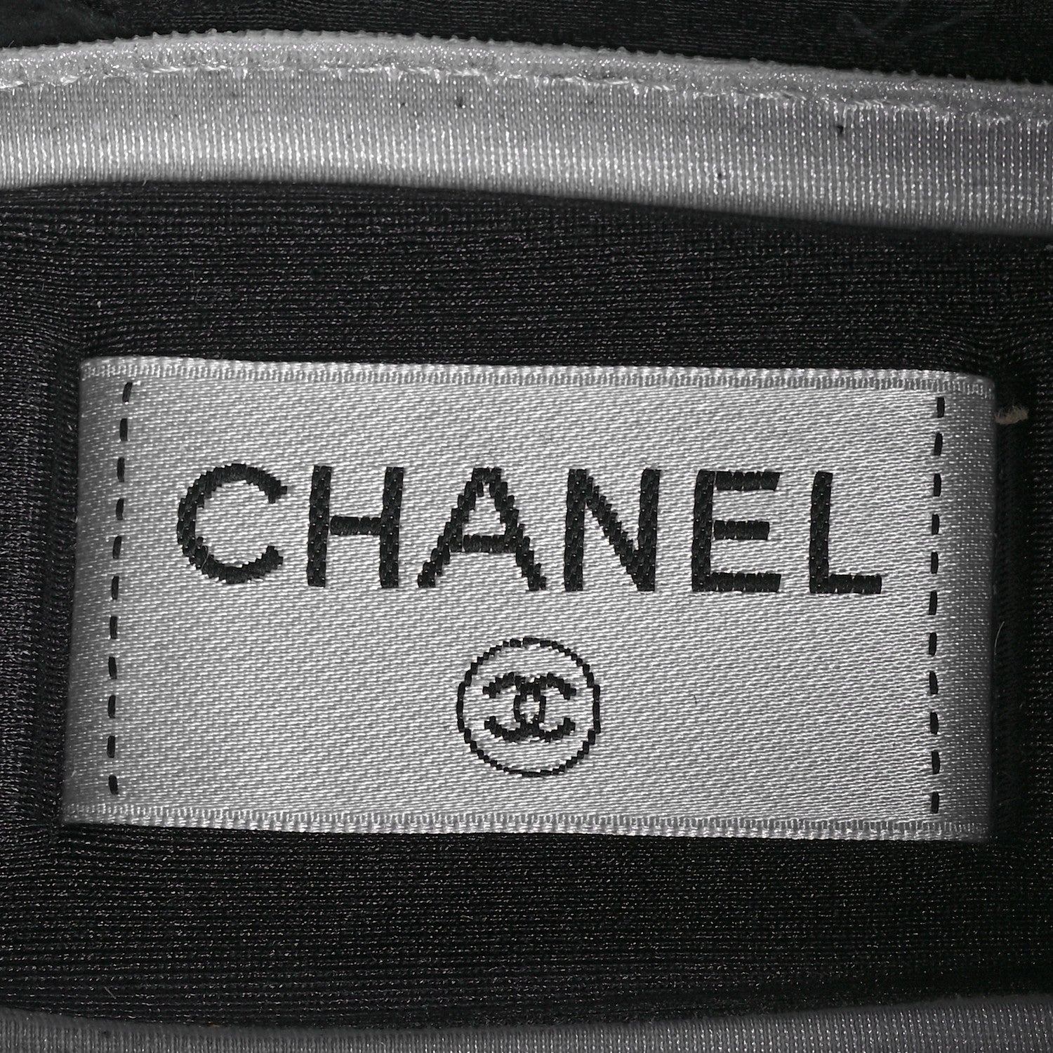 Chanel Velvet Calfskin Mixed Fibers CC Sneakers 37 Black 7 of 7