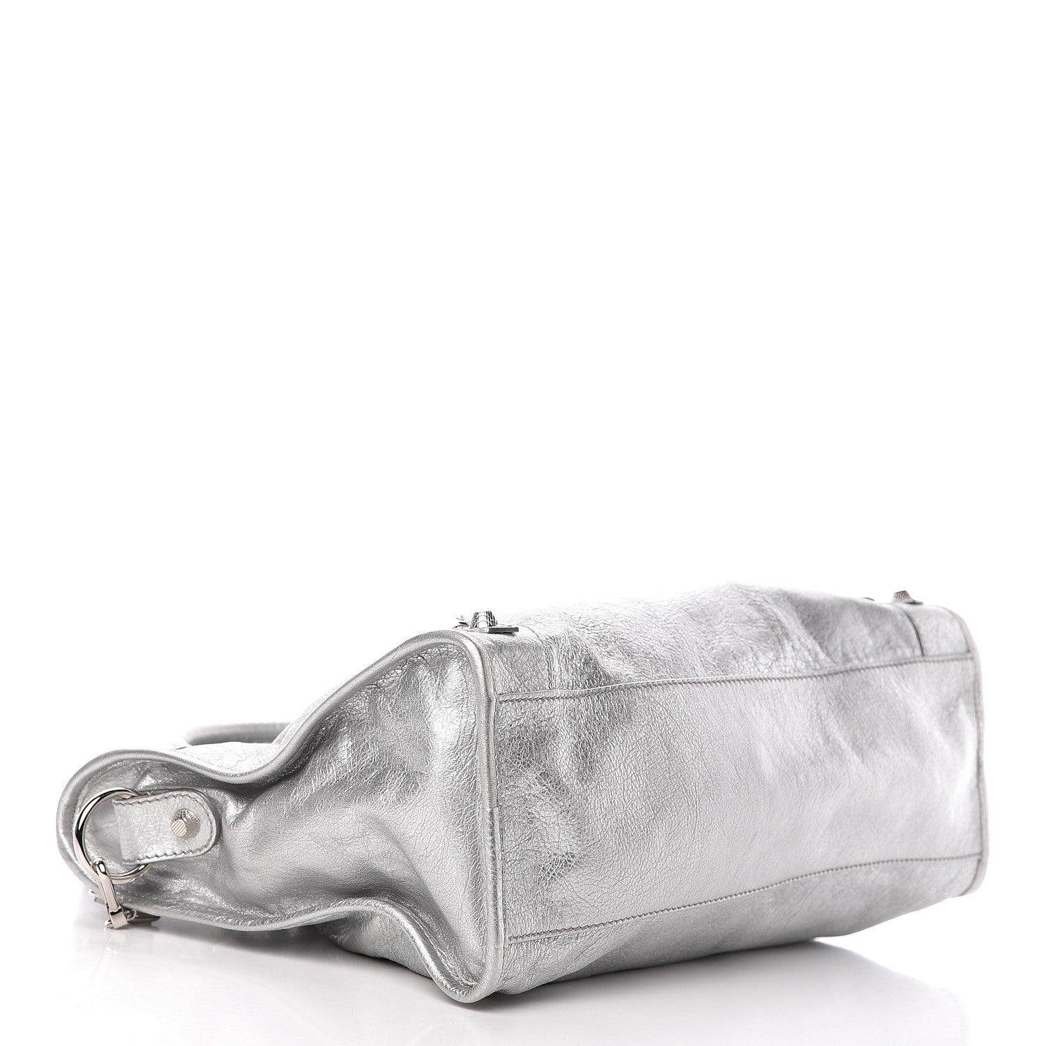 Balenciaga Agneau Giant 12 Silver Hardware City Gris Aluminum 5 of 11