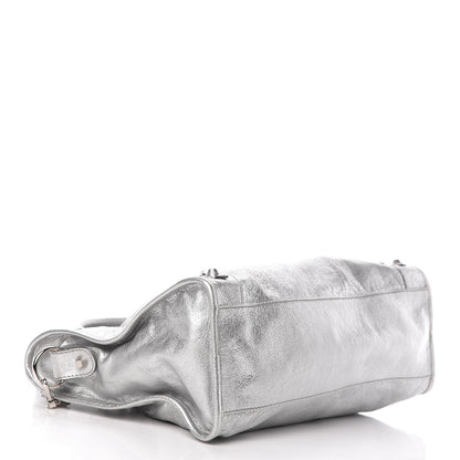 Balenciaga Agneau Giant 12 Silver Hardware City Gris Aluminum 5 of 11