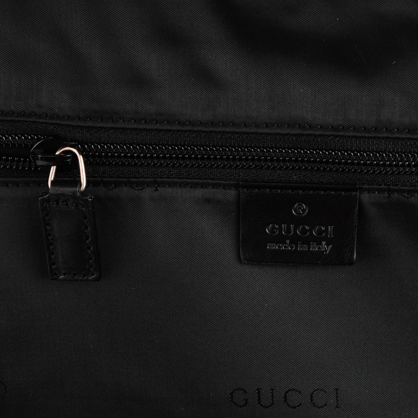 Nylon Duffle Bag Black