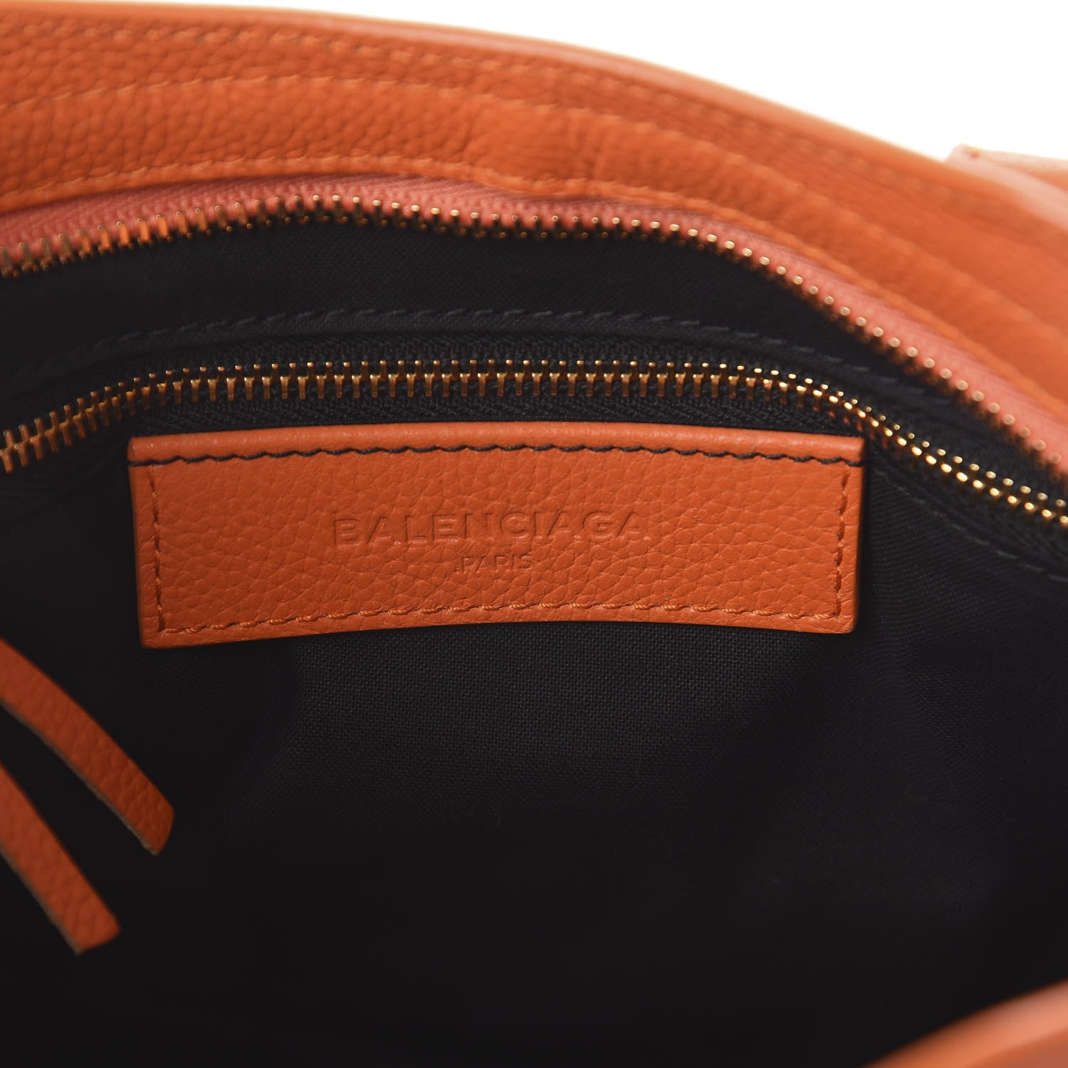 Balenciaga Vibrato Calfskin Classic Gold Hardware S City Orange 7 of 7