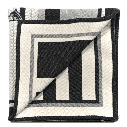 Hermes Meriono Wool Cashmere Couvertures Nouvelles Blanket Silex 2 of 3