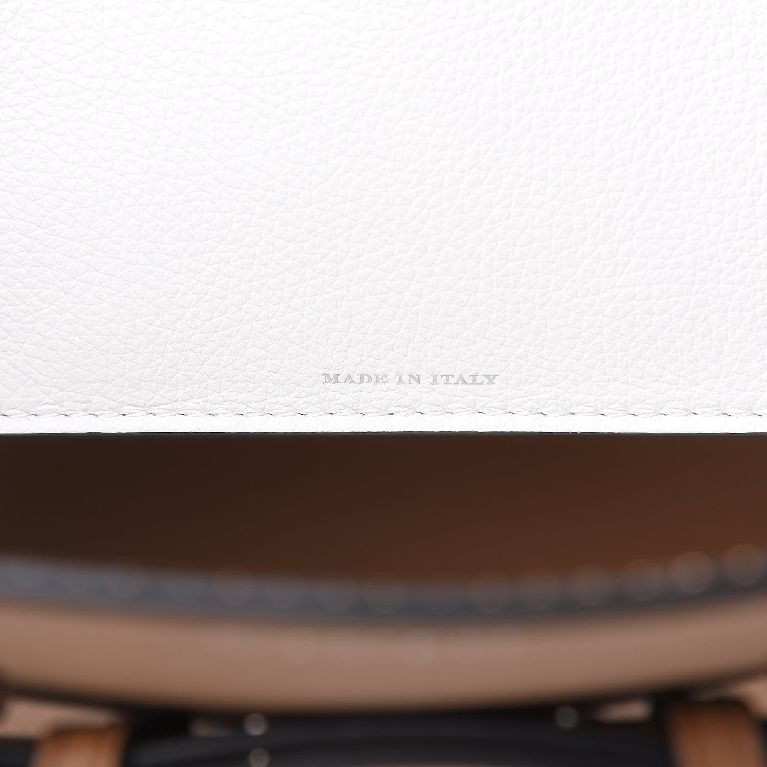 Burberry Soft Grain Calfskin Medium Belt Bag Light Camel Chalk White 7 of 12