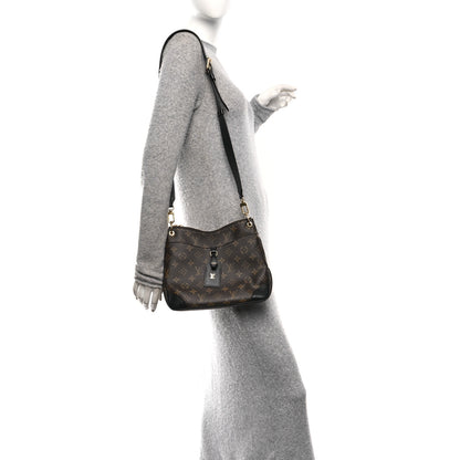 Louis Vuitton Monogram Odeon PM Black 2 of 9