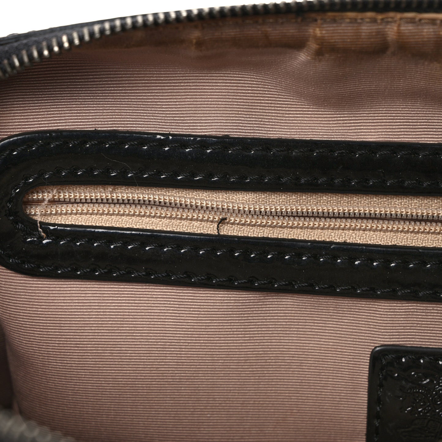 Supernova Check Patent Bowling Bag Black