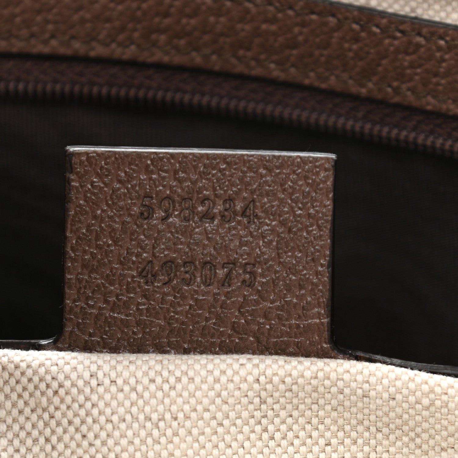 Gucci GG Supreme Monogram Web Ophidia GG Toiletry Case Beige New Acero 7 of 7