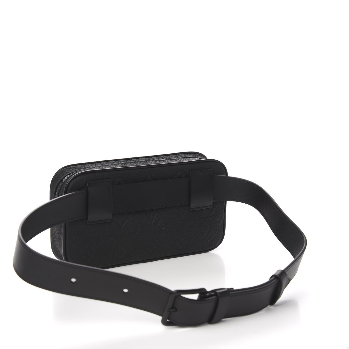 Taurillon Monogram Uniformes Solar Ray Soft Pochette Volga Belt Bag Black
