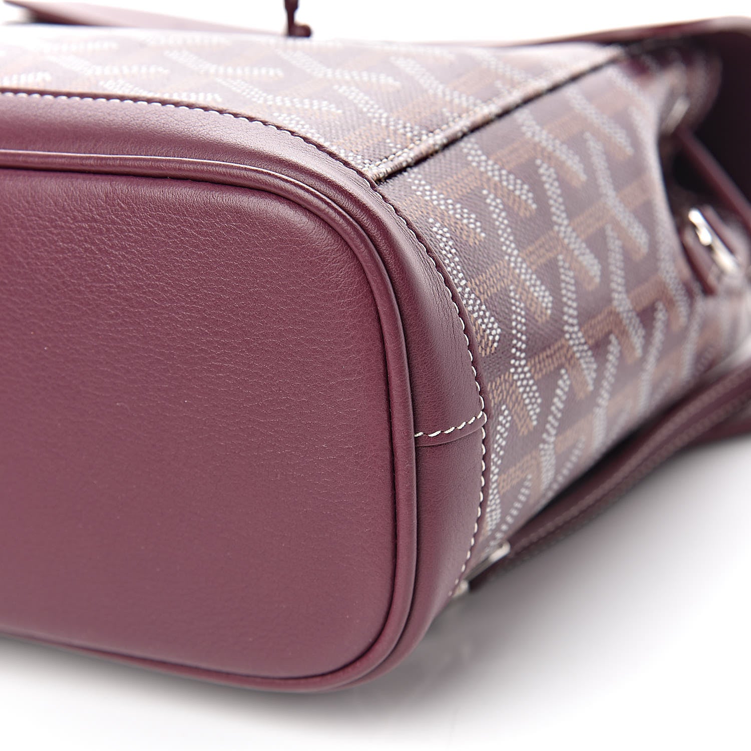 Goyard Goyardine Calfskin Mini Alpin Backpack Bordeaux 9 of 9
