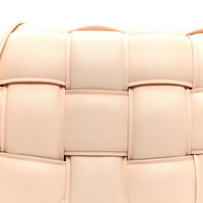 Bottega Veneta Nappa Maxi Intrecciato Padded Cassette Crossbody Bag Melon Washed 7 of 9