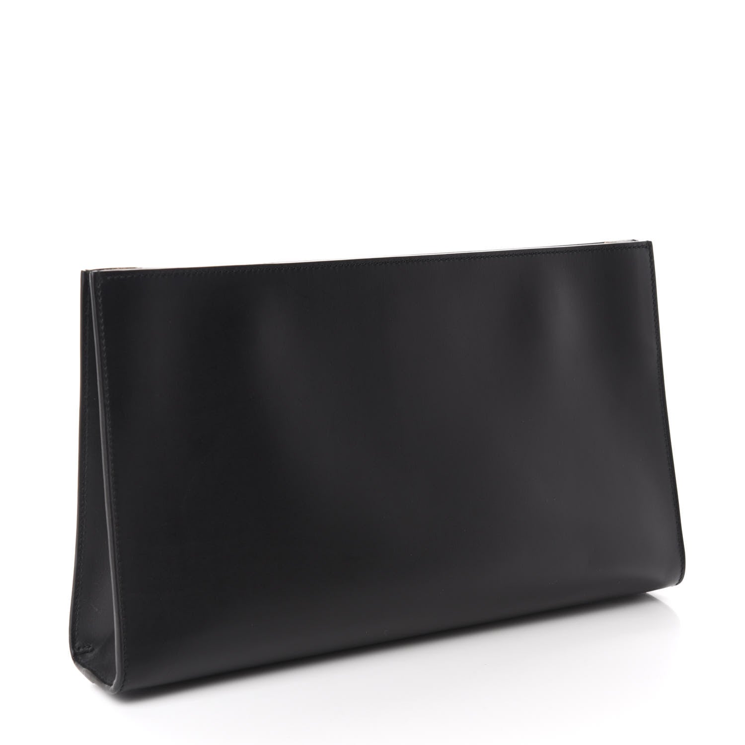 Gucci Calfskin Embossed XL Clutch Black 3 of 8