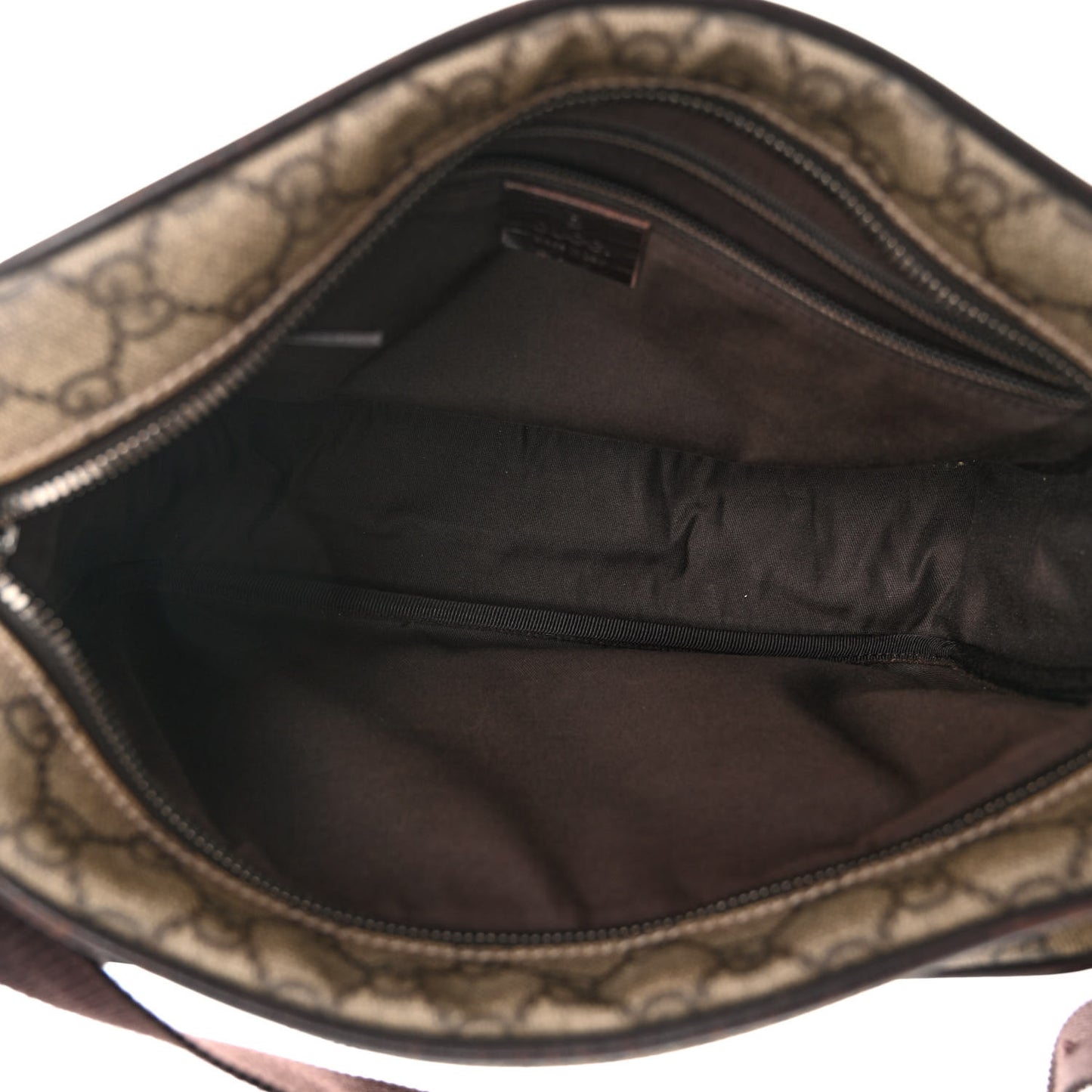 GG Plus Monogram Camera Bag Dark Brown
