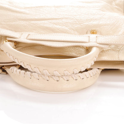 Balenciaga Agneau Giant 12 Gold Hardware City Blanc Creme Light Craie 5 of 8