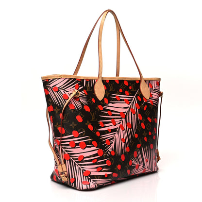 Louis Vuitton Monogram Jungle Dots Neo Neverfull MM Sugar Pink Poppy 3 of 9