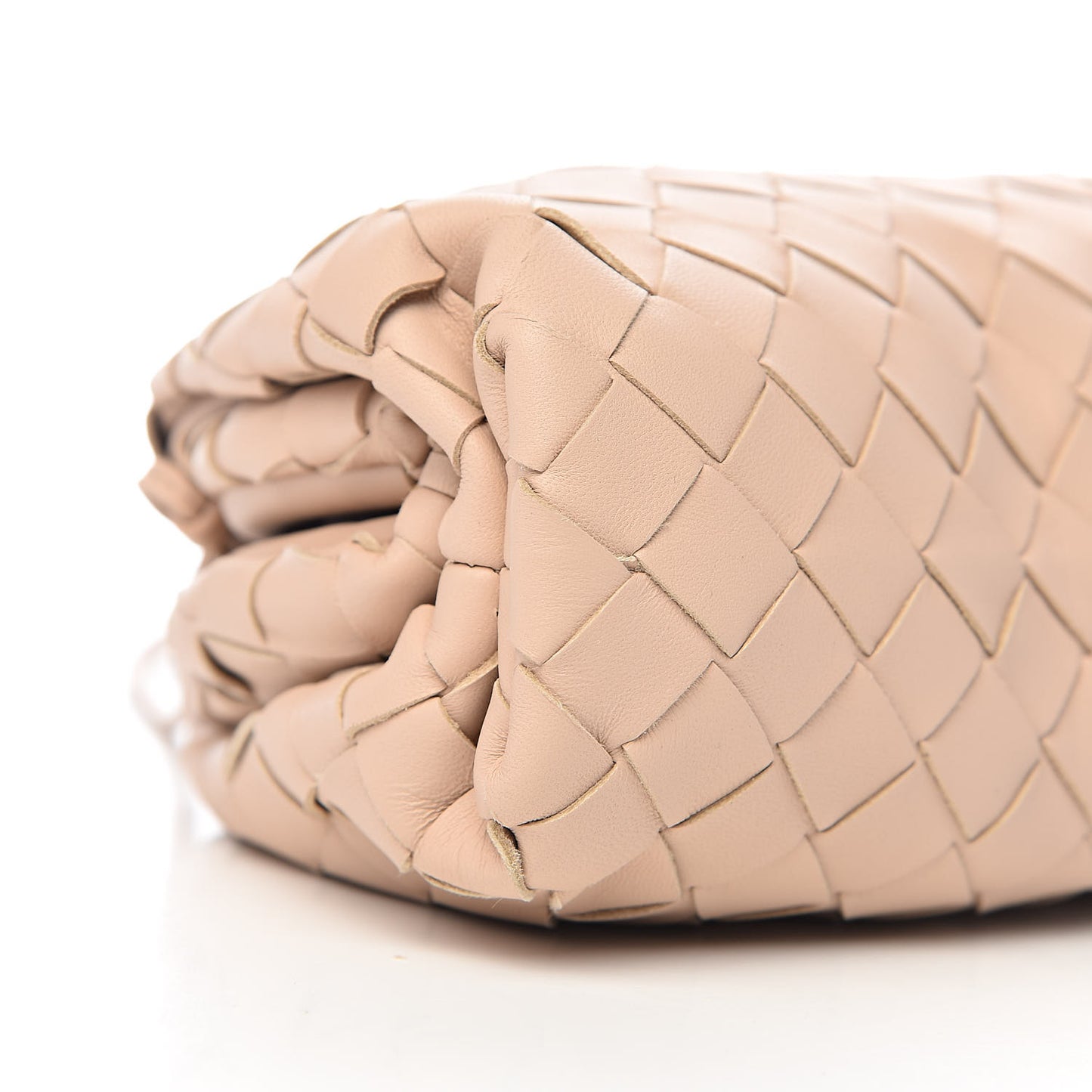 Nappa Intrecciato The Mini Pouch Almond
