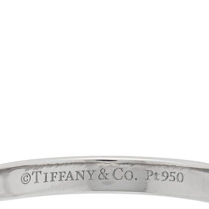 Tiffany Platinum Diamond 1.48ct Princess Cut Solitaire Engagement Ring 51 5.75 4 of 5