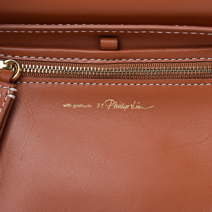 3.1 Phillip Lim 3.1 Calfskin Mini Pashli Satchel Brown 6 of 10