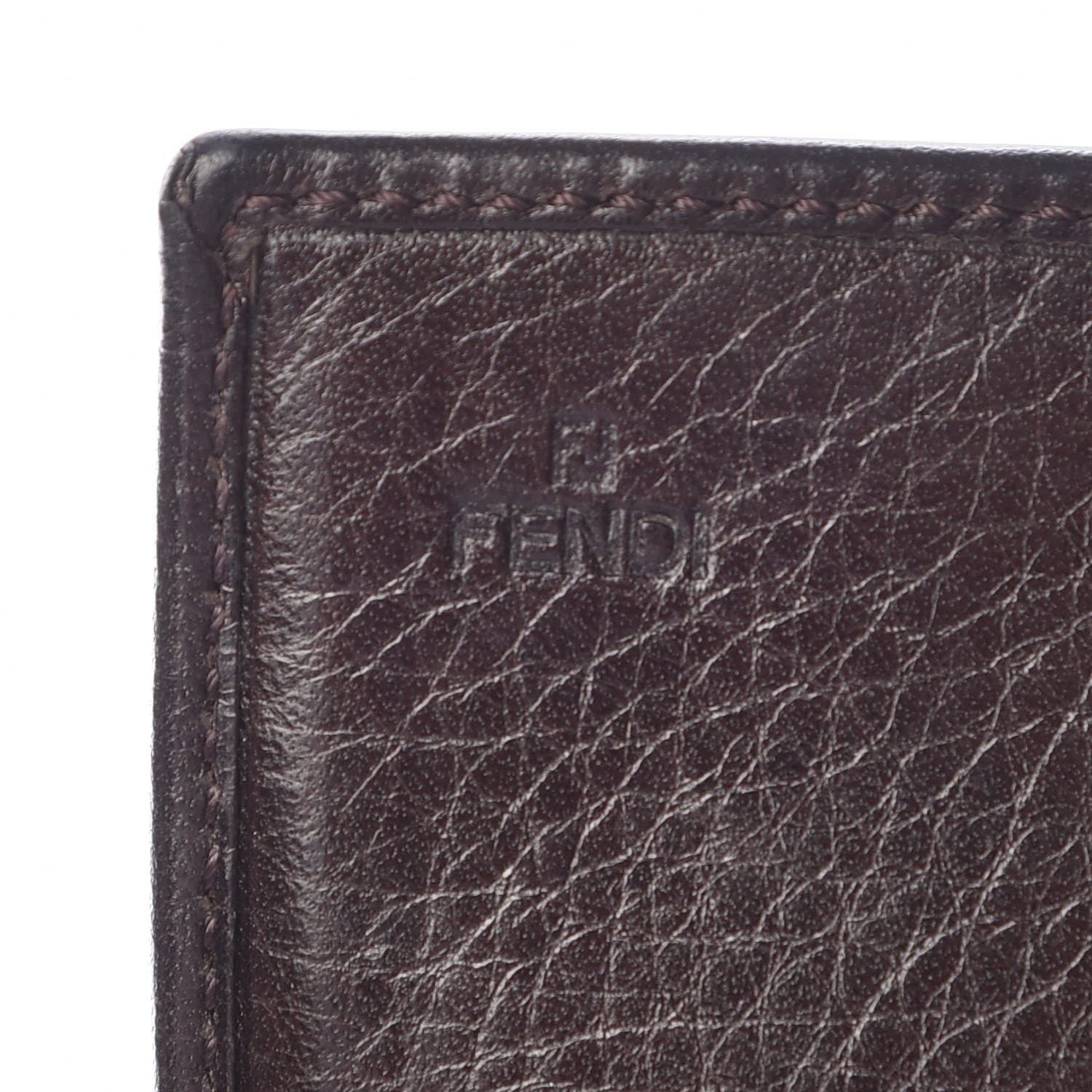Fendi Zucca Continental Wallet Tobacco 6 of 10