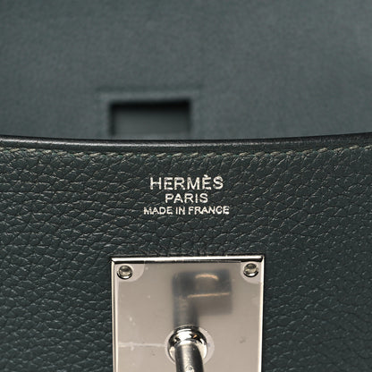 Hermes Togo Hac a Dos GM Backpack Vert De Gris 6 of 9