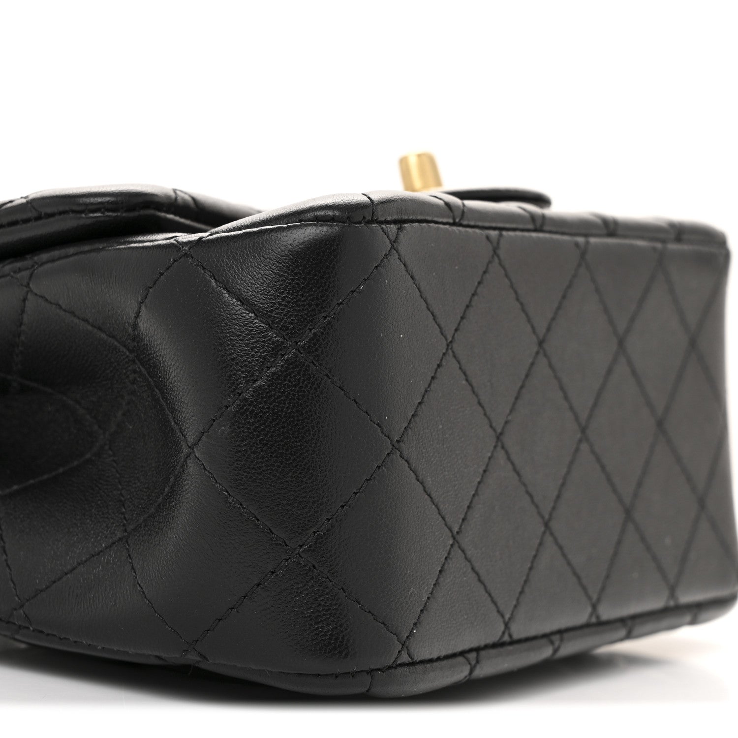 Chanel Lambskin Quilted Mini Pearl Crush Flap Black 17 of 25