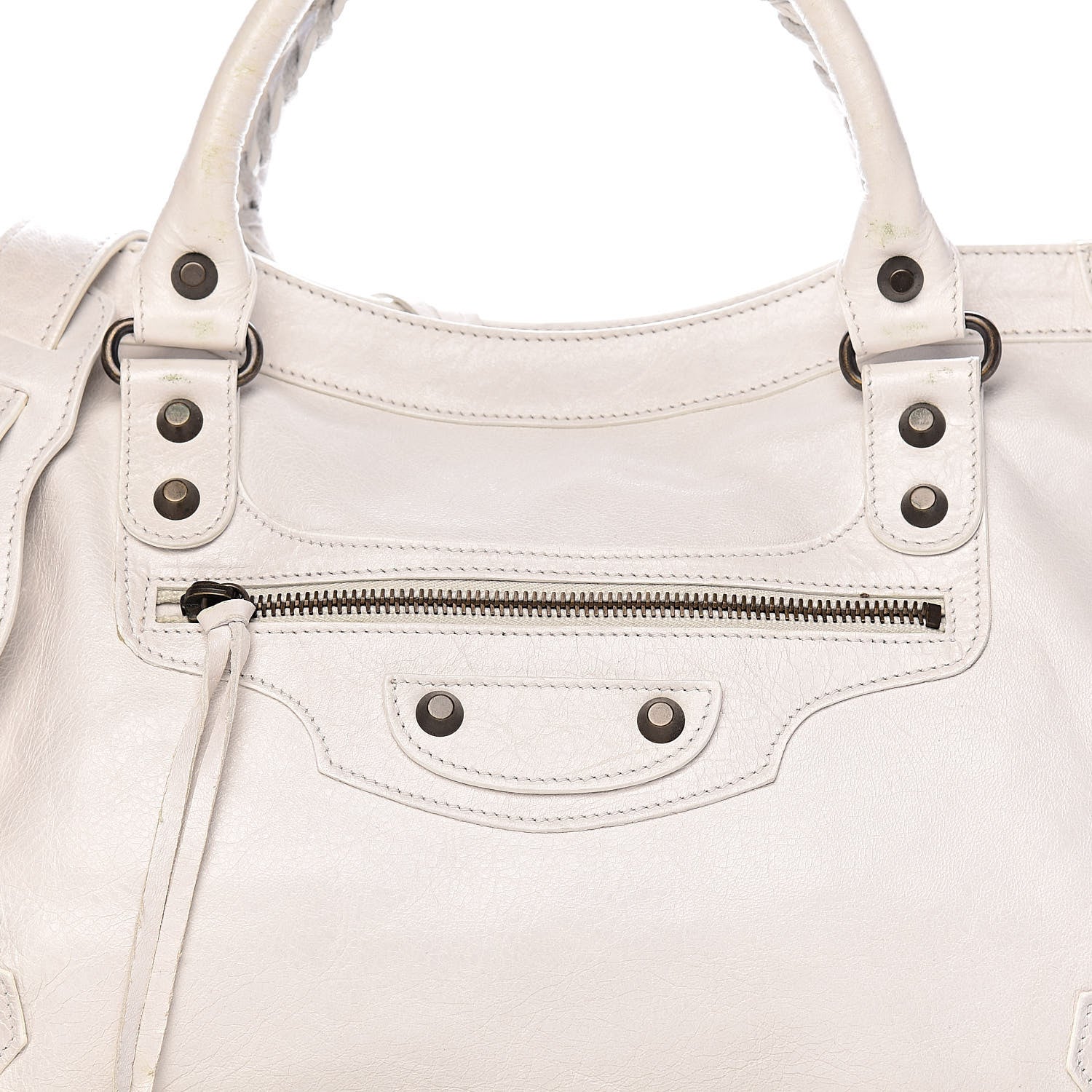 Balenciaga Chevre Classic Hardware City White Light 16 of 16