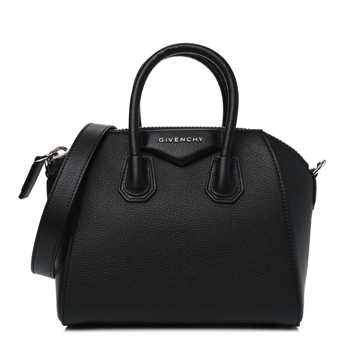 Sugar Goatskin Mini Antigona Black