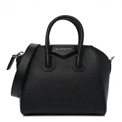 Givenchy Sugar Goatskin Mini Antigona Black 1 of 6