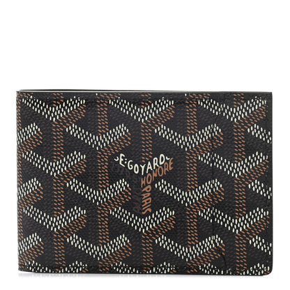 Goyard Goyardine Multi Slot Bi-Fold Wallet Black 1 of 7