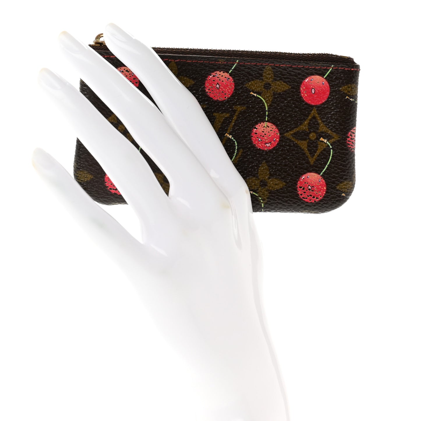 Monogram Cerises Key Pouch