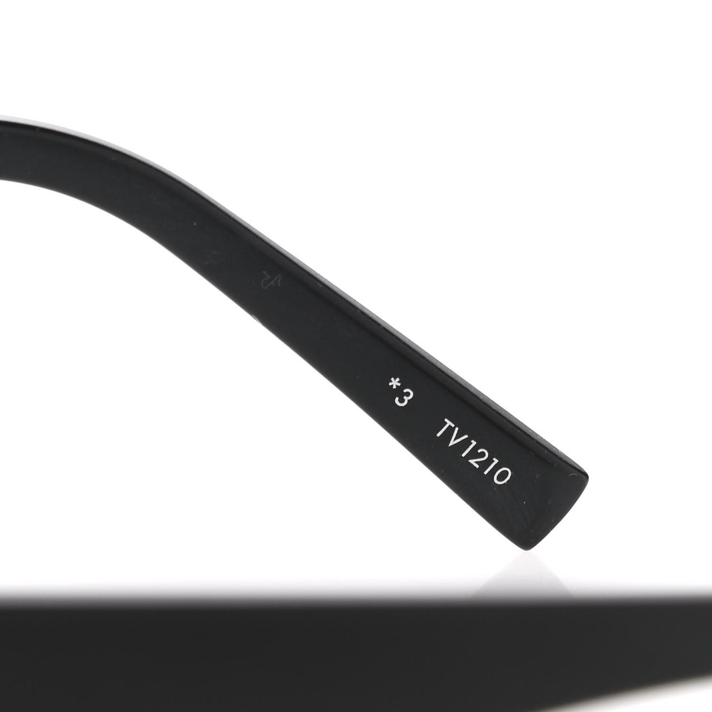 Acetate LV Waimea Square Sunglasses Z1082E Black