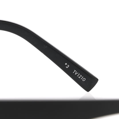 Louis Vuitton Acetate LV Waimea Square Sunglasses Z1082E Black 5 of 7