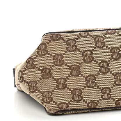 Gucci Monogram Shoulder Bag Dark Brown 9 of 10