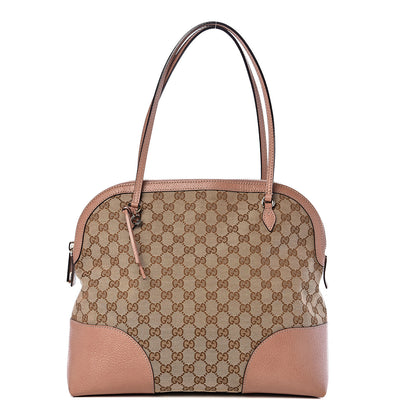 Gucci Monogram Medium Bree Shoulder Bag Dark Cipria 1 of 14