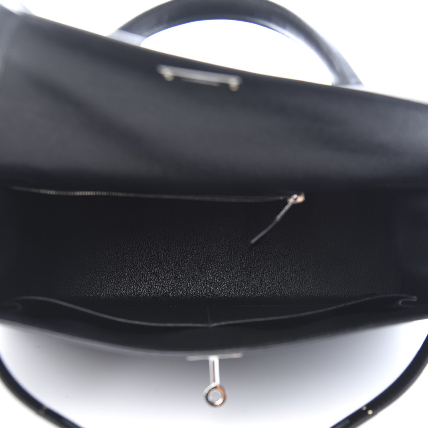 Hermes Epsom Kelly Sellier 32 Black 5 of 12