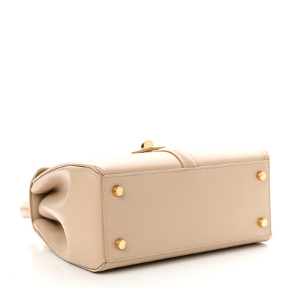 Celine Satinated Calfskin Small 16 Top Handle Bag Nude 4 of 12
