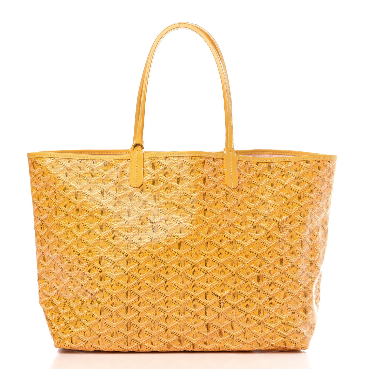 Goyard Goyardine Saint Louis PM Yellow 3 of 12