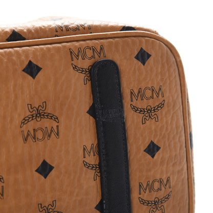 MCM Galaxy Visetos Medium Project Reversible Shopper Tote Cognac Multicolor 8 of 16