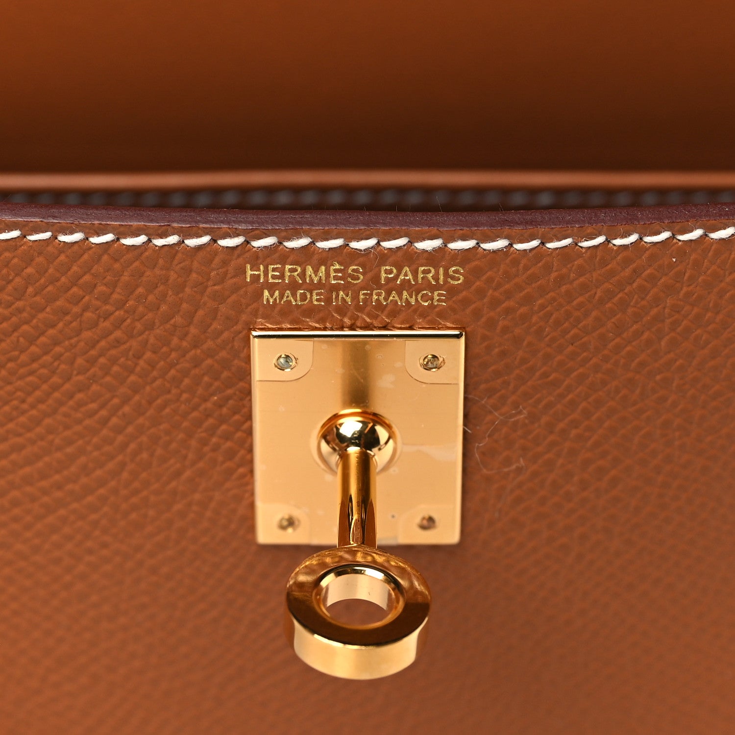 Hermes Epsom Mini Kelly Sellier 20 Gold 7 of 10