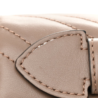 Gucci Calfskin Matelasse Small GG Marmont Top Handle Shoulder Bag Porcelain Rose 12 of 15