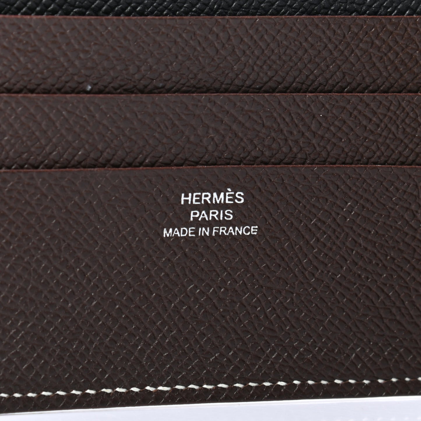 Epsom Poker Money Clip Wallet Gold Black Chocolate