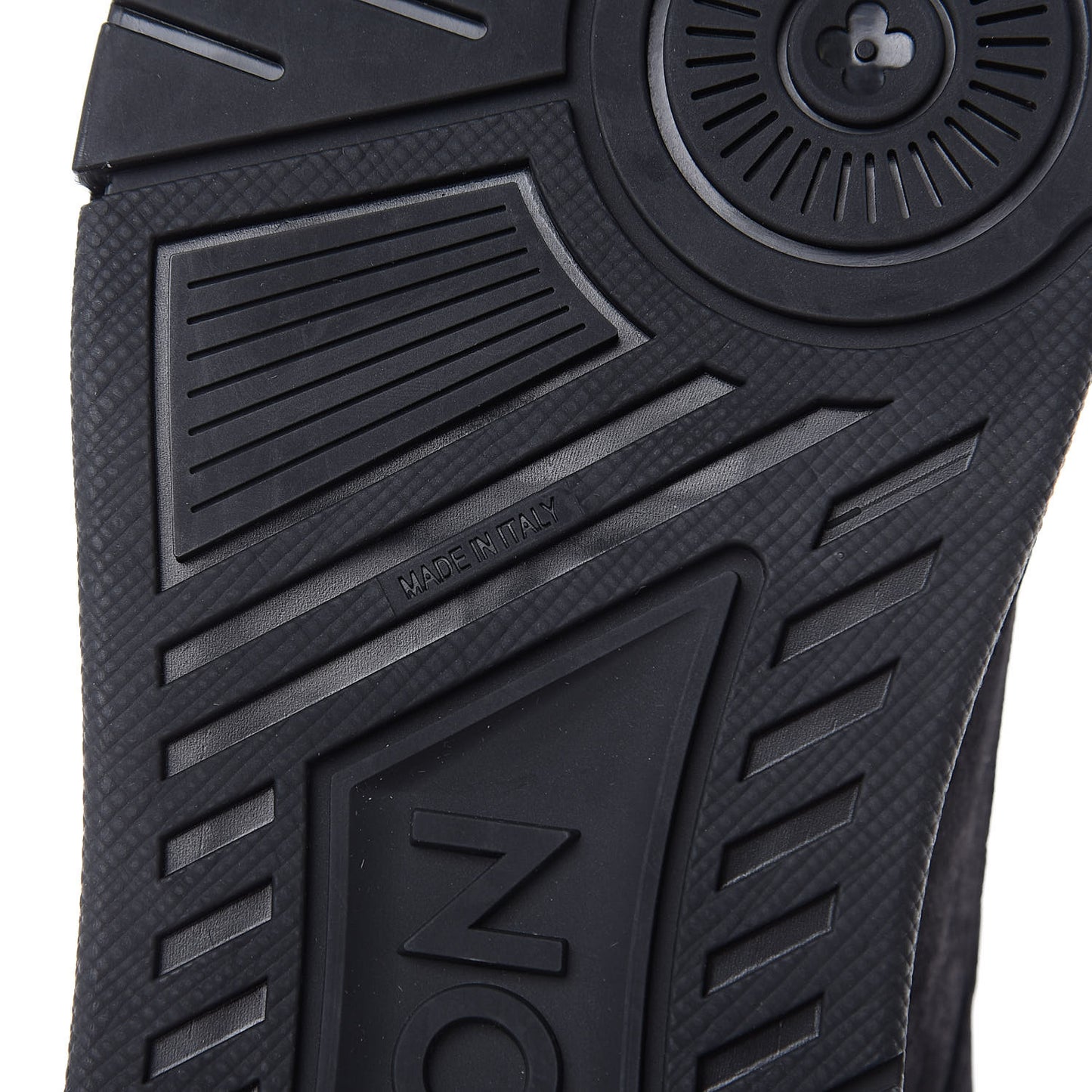 Suede Uniform Sneakers 11 Black