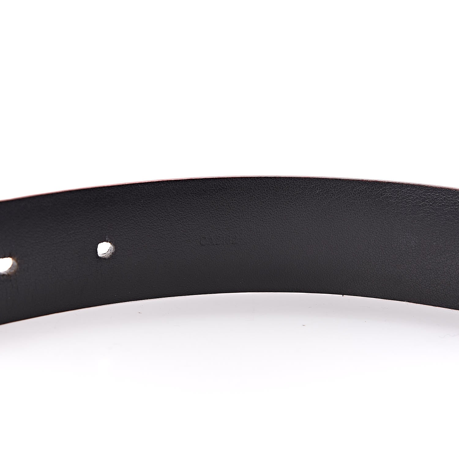 Louis Vuitton Glazed Calfskin LV Anagramme 30mm Belt 100 40 8 of 8