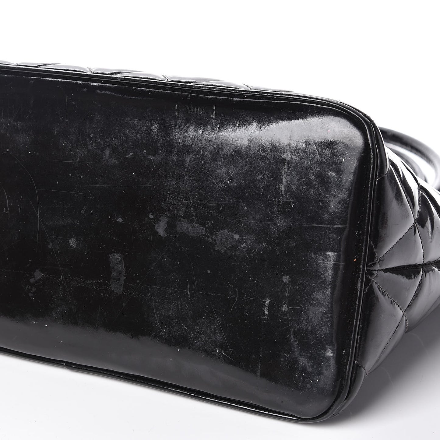 Patent Medallion Tote Black
