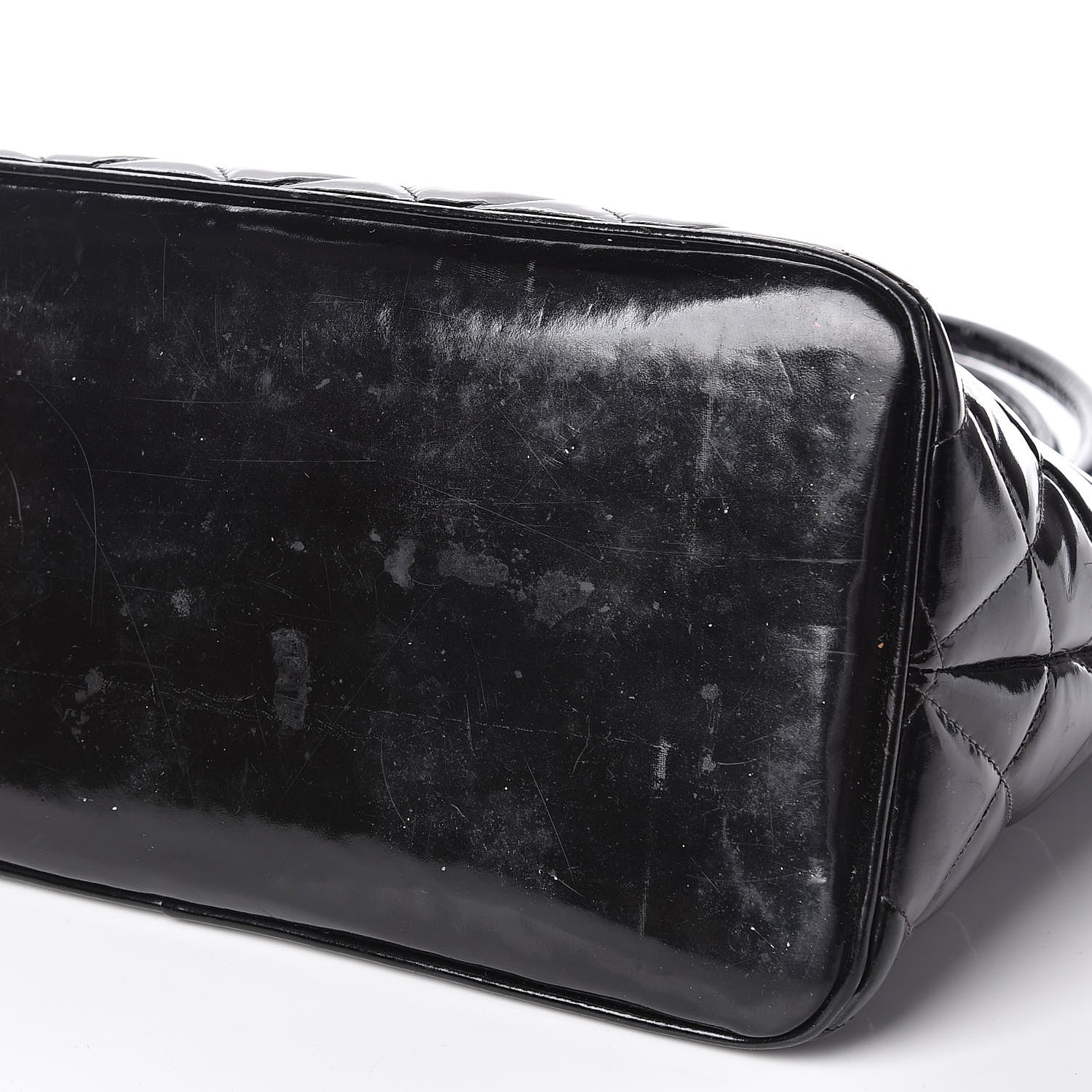 Chanel Patent Medallion Tote Black 11 of 21