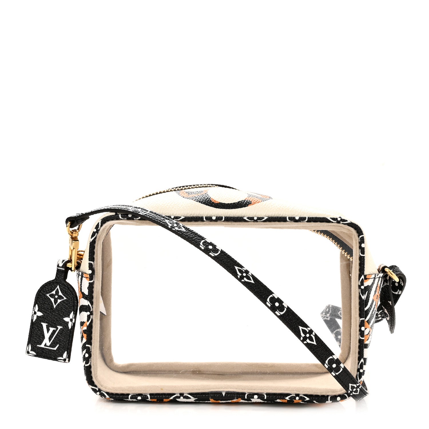 Louis Vuitton Monogram Giant Jungle Beach Pouch Ivory 1 of 10